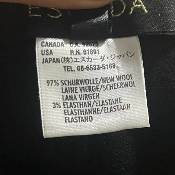 ESCADA Women’s Black Flare Pants - Picture 8 of 12